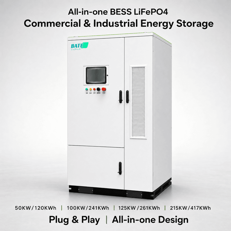 BESS Industrial en Contenedor 215kWh