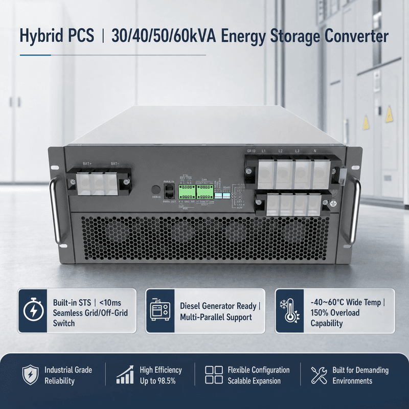 Convertidor PCS Micro-red HCPS 100~125kW